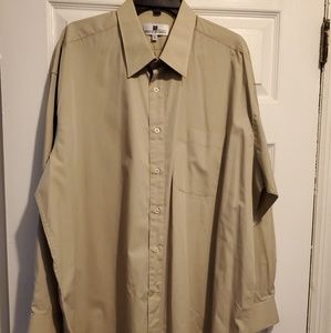 Italo Mondo dress shirt Big 18 1/2, 34/35